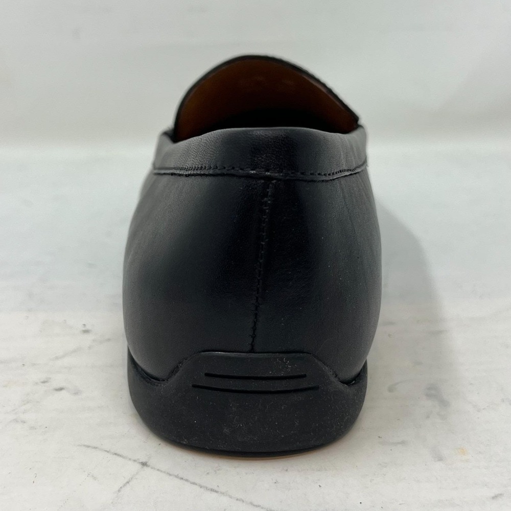 Polo Ralph Lauren Allon Loafers Mens 10D Black Leather Slip On Driving Shoes VTG - Picture 5 of 15